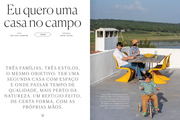 Sequência de imagens do interior da Revista Observador Lifestyle 11 Especial Família