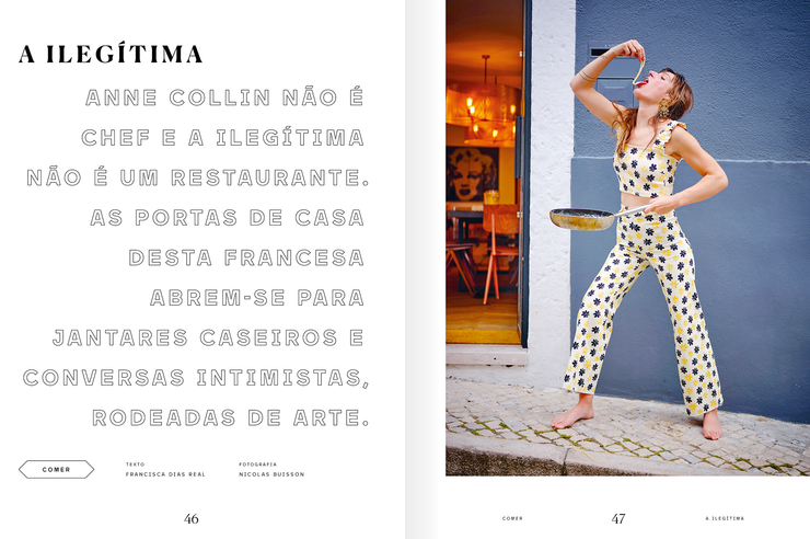 Imagem do interior da Revista Observador Lifestyle 13 Especial comida