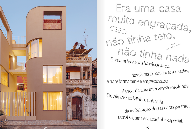 Imagens do interior da Revista Observador Lifestyle 14 Especial 100% português