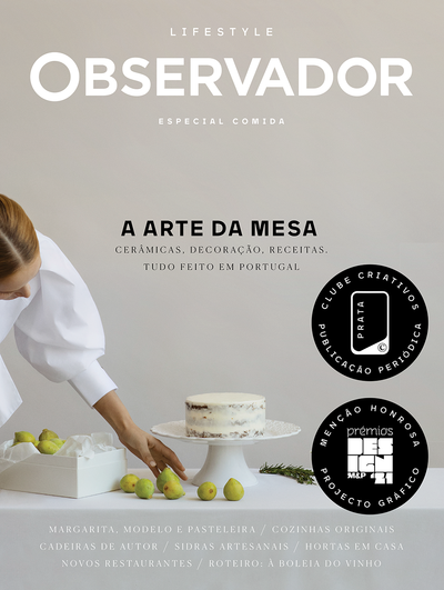 Imagens da capa Revista Observador Lifestyle 9 Especial Comida